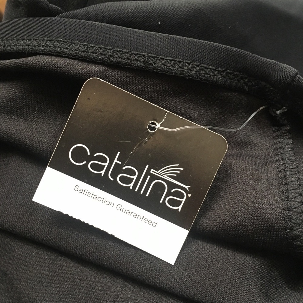 Catalina basic black swim bottom - Picture 4 of 6